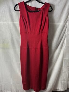 Red Shape FX Form Fitting Dress - Size 4
